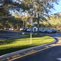 1904 Parking Lot Turf After