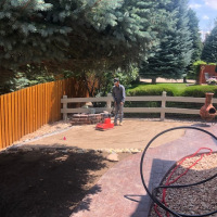 2101-Turf Corner of Backyard Before
