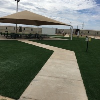 1943 Dilley Texas Turf Walkway After