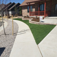2031 Front Yard Turf with Sidewalk