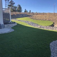2048 Artificial Turf and Rock Over Dry River Bed