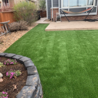 2014 Turf Backyard With Edging