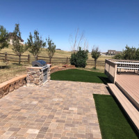 2025 Turf Paver Patio Seat Wall