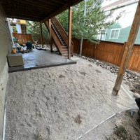2123 - Home with Deck Stairs Before Side